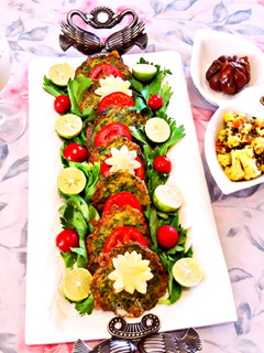 عکسی از دستور کوکوی برگ کرفس