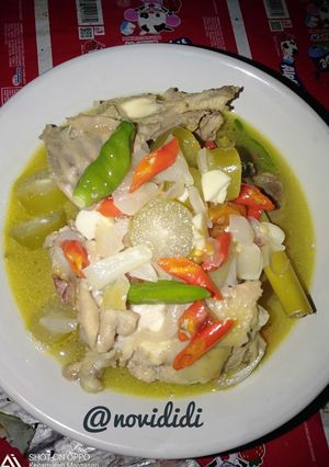 Foto resep Garang asem ayam kampung simple