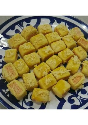 Foto resep Cheese wafer cookies