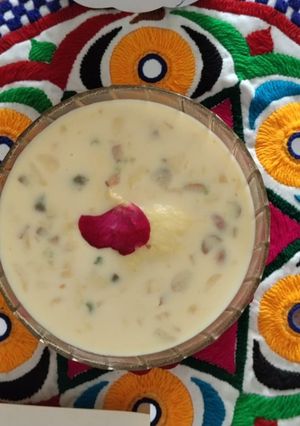 શક્કરીયાં ની રસ મલાઈ રેસીપી મુખ્ય ફોટો