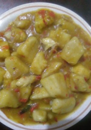 A picture of Yam Porridge.