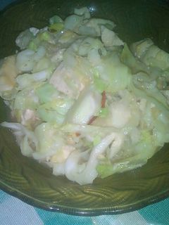 Foto resep Tumis kubis tahu saus tiram