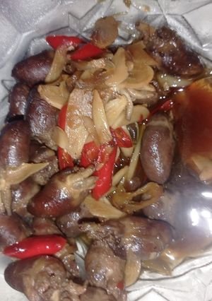 Foto resep Oseng oseng jantung ayam