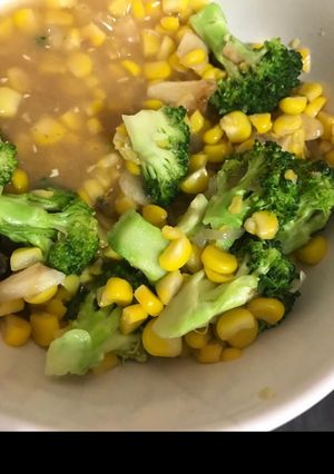 Foto resep Cap cay Brokoli Jagung manis resep mudah untuk Diet