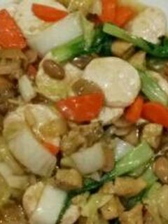 Foto resep Sapo Tahu Ayam Jamur