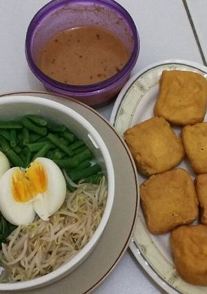 Foto resep Pecel sederhana ala Bundis
