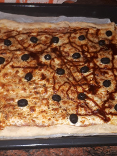 Una foto de Pizza casera🍕🍕