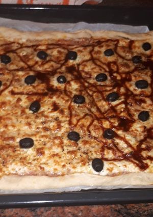 Una foto de Pizza casera🍕🍕