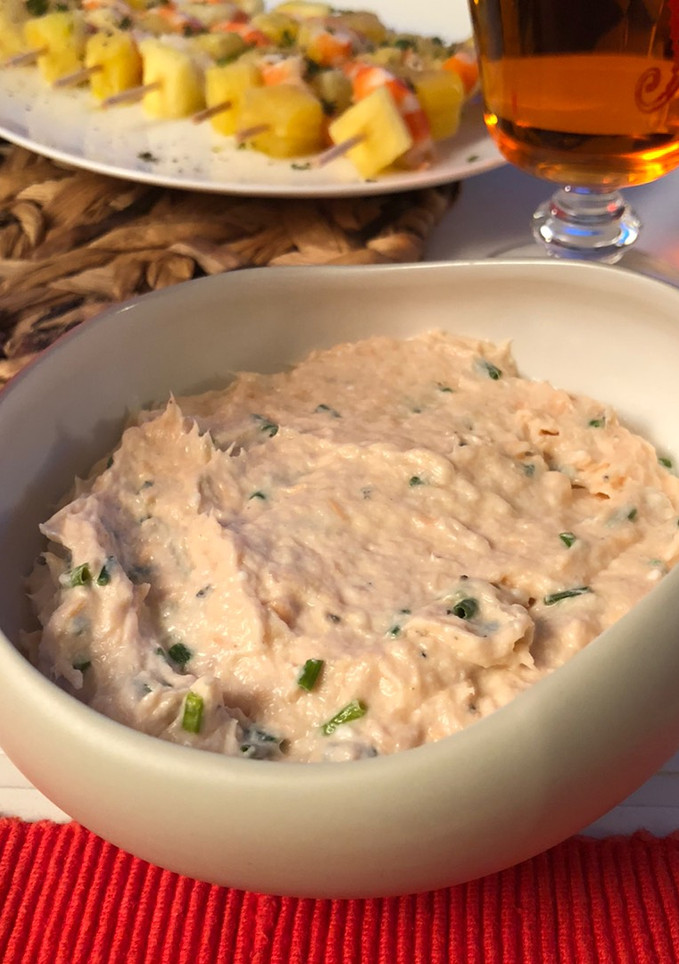 Une photo de Tartinade saumon chèvre