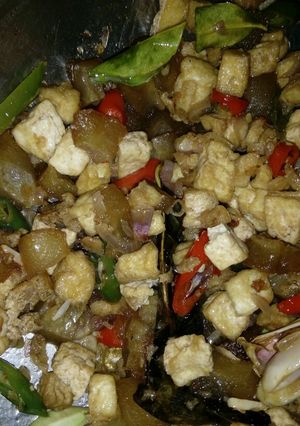 Foto resep 77. Oseng tahu dan cecek dengan pete