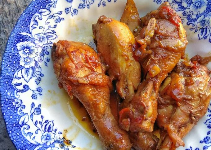 Resep Ayam Bumbu Kecap Oleh Saluna Mahira Cookpad