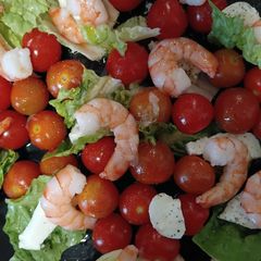 A picture of Prawn and Mozzarella Salad.