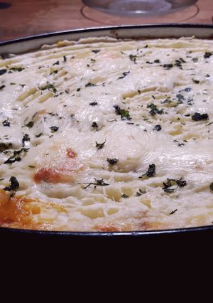 Una foto de Pastel de papa a mi manera..☺