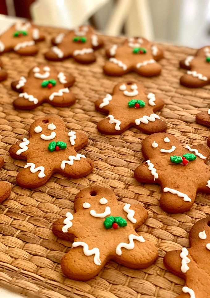 Una foto de Galletas muñeco de jengibre
