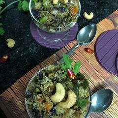 A picture of Idiyappam Upma.