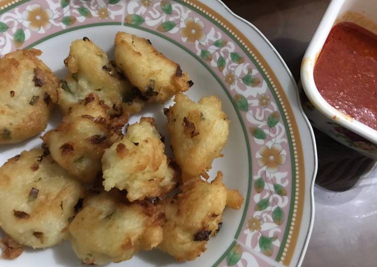 resep cara membuat 9. Cucur Bawang