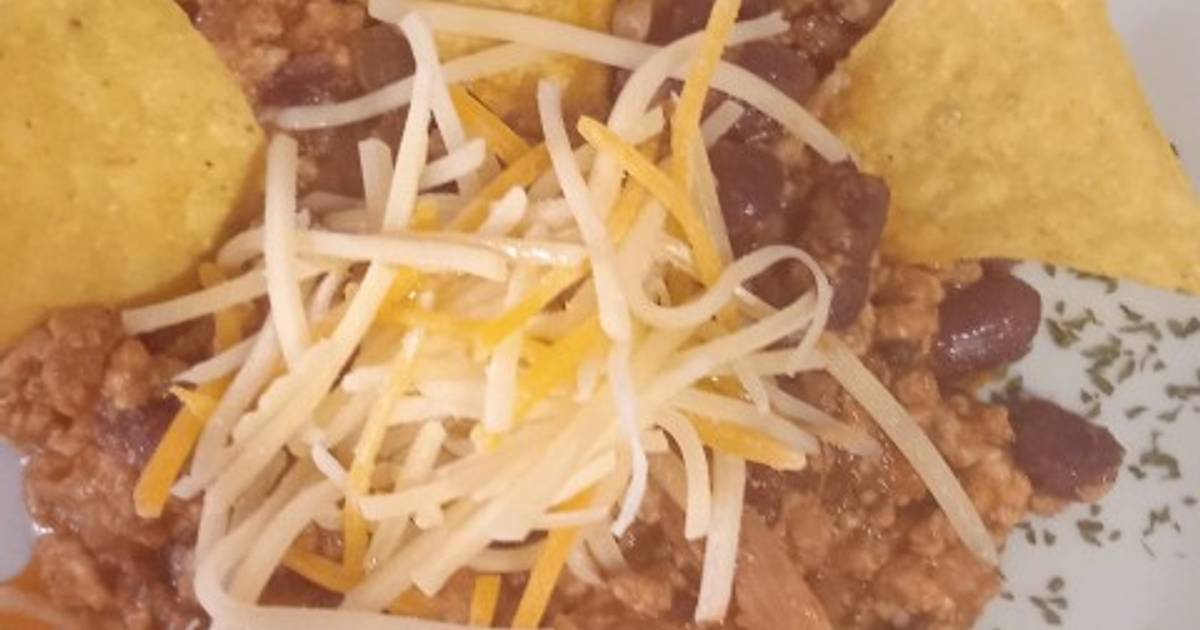 Chili con carne y frijoles 😜😋 Receta de María Consuelo Ortega Cookpad
