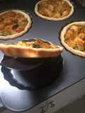 Mini tartas con tapas de empanadas