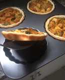 Mini tartas con tapas de empanadas