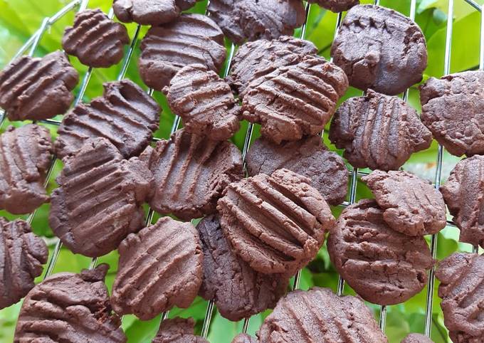 Resep Chocolate cookies ala good time, enak dan super gampang Anti Gagal