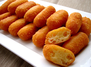 Gyors sajtkrokett recept fotója