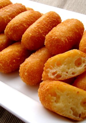 Gyors sajtkrokett recept fotója