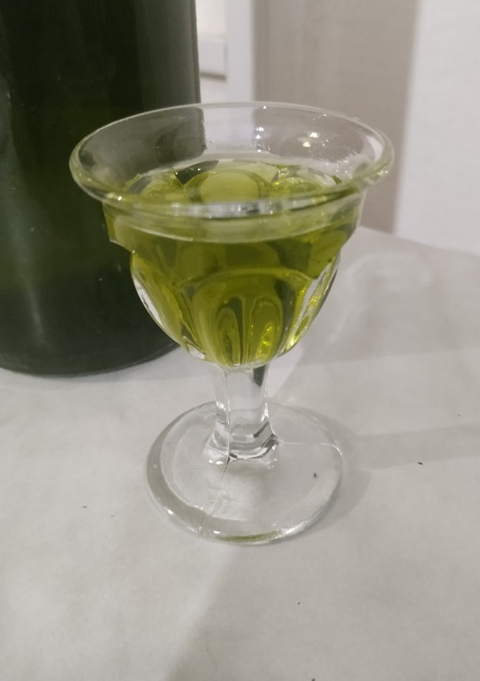 Una foto de Licor de menta