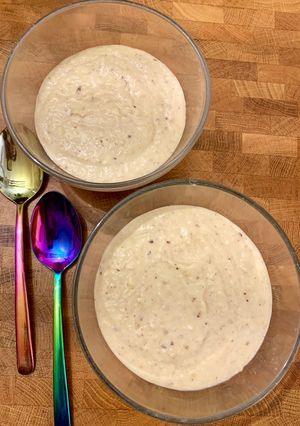 Une photo de ☆ Velouté de Panais et Girolles Rôtis à la moutarde ☆