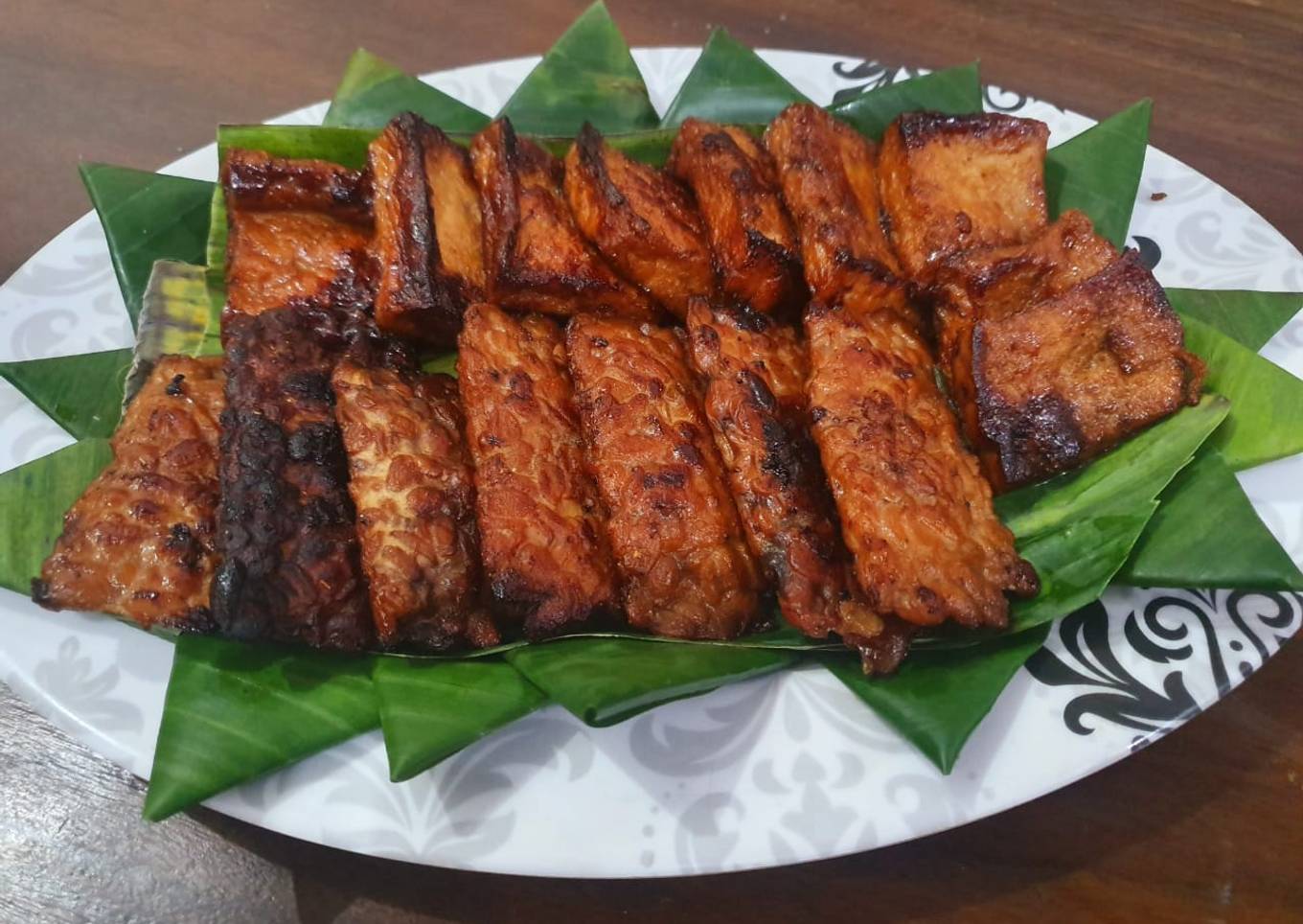 Tahu tempe bacem