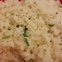 A picture of Jeera rice /Cumin rice.