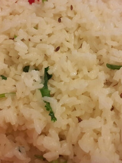 A picture of Jeera rice /Cumin rice.