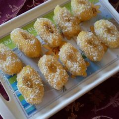 A picture of Khoya petha roll.