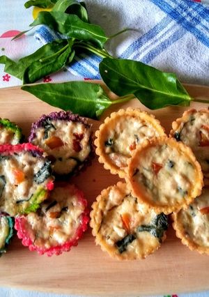 Foto resep Cheese chicken mushroom quiche with HC
