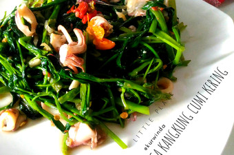 Resep Ca Kangkung Cumi Kering Anti Gagal