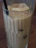 Simple  caramel creammy coffee