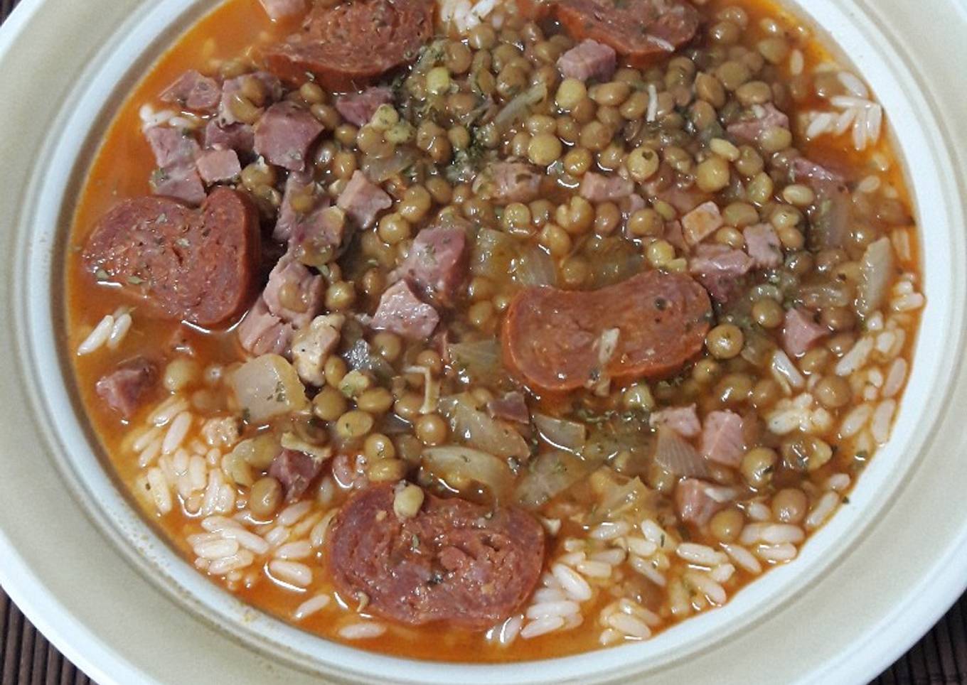 Lentejas con chorizo
