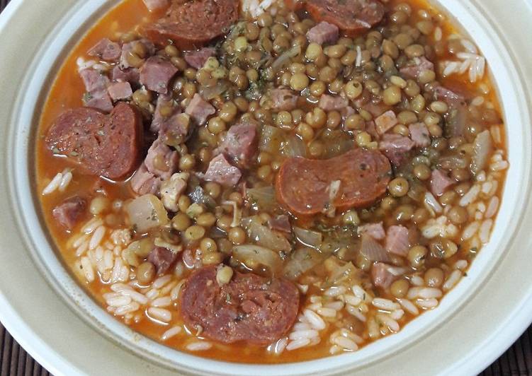 Lentejas con chorizo