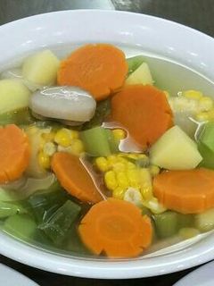Hình của món Canh rau củ chay.