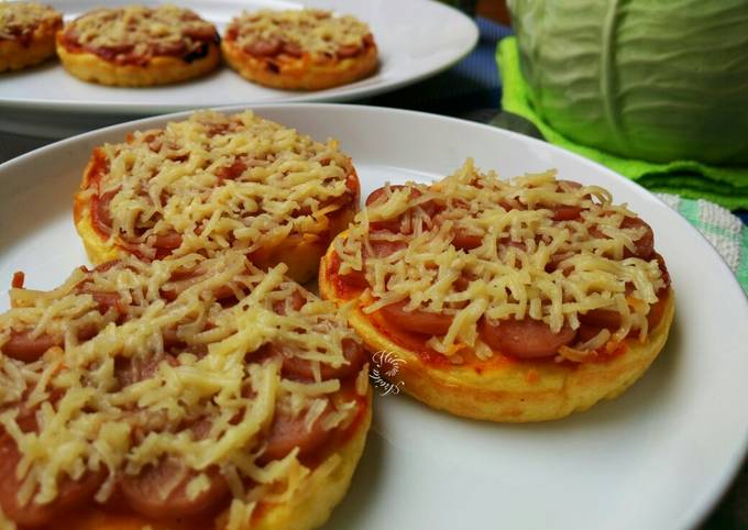 Mini Pizza Kentang (Sosis - Keju) foto resep utama
