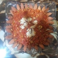 A picture of Gajar ka halwa.