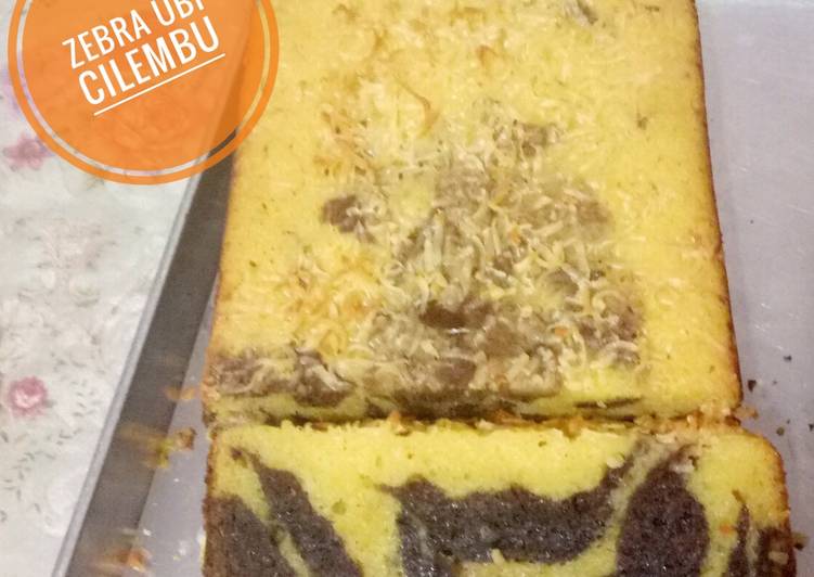 Resep: Zebra ubi cilembu yang Enak