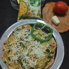 A picture of Maggi Masala Chat.