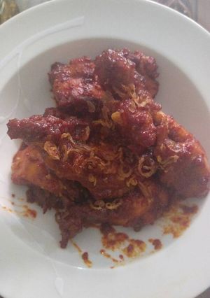 Foto resep Ayam bumbu rujak simpel ala mertua