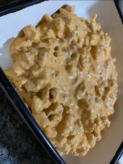 Una foto de Strogonofe de pechuga de pollo