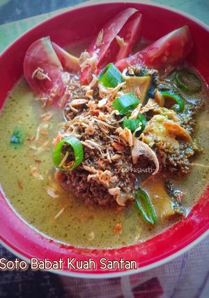 Foto resep Soto Babat Kuah Santan