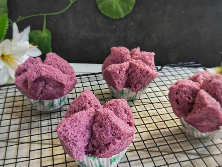 Cara Mudah Menyiapkan Resep Bolu kukus Ubi Ungu yang Bisa Manjain Lidah Anti Ribet, Menggugah Selera