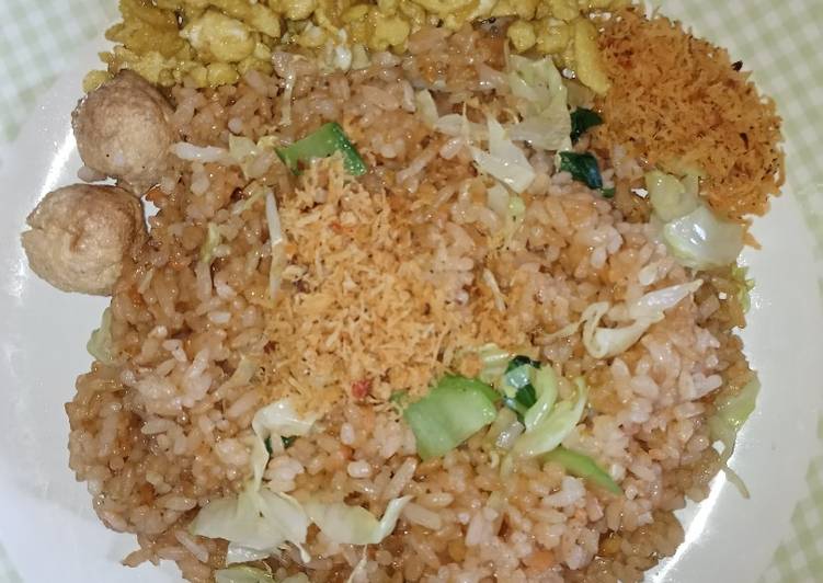 Resep Unik Nasi goreng bumbu racik Enak Bergizi