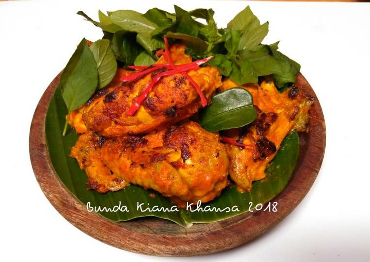 Proses Membuat Ayam Panggang Paniki yang enak