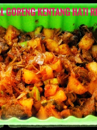 Langkah Gampang Menyiapkan Resep Sambal goreng kentang mix hati rempela yang Bikin Ngiler Anti Ribet, Menggugah Selera