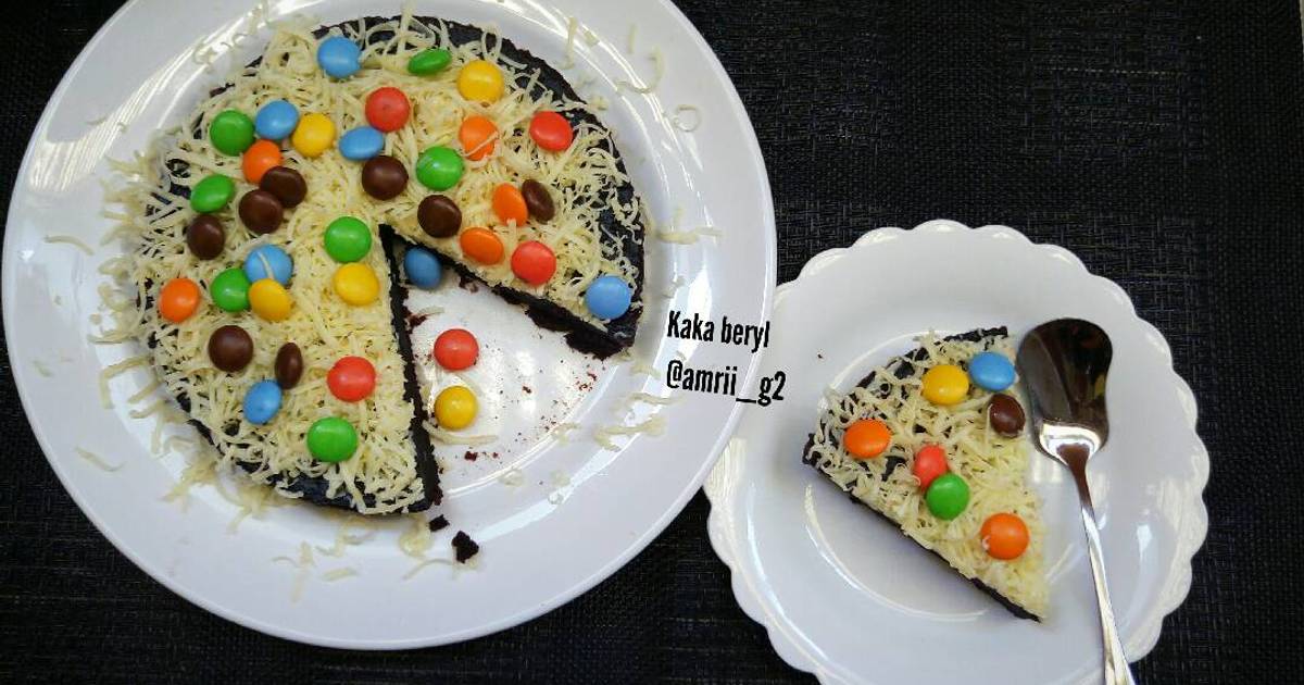 Resep Brownies kukus oreo 2 ingredient Oreo & Sprite oleh Kaka